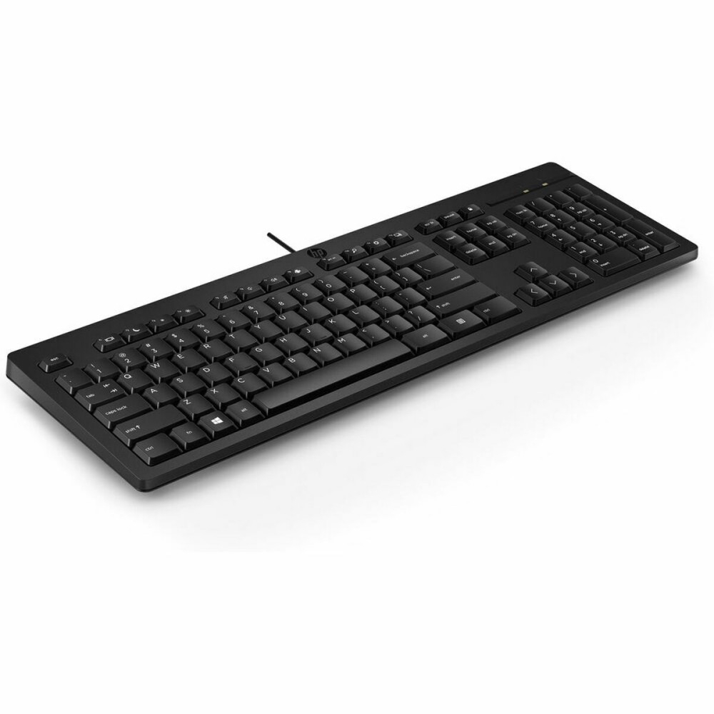 Clavier HP 266C9AAABE QWERTY Noir Espagnol Qwerty