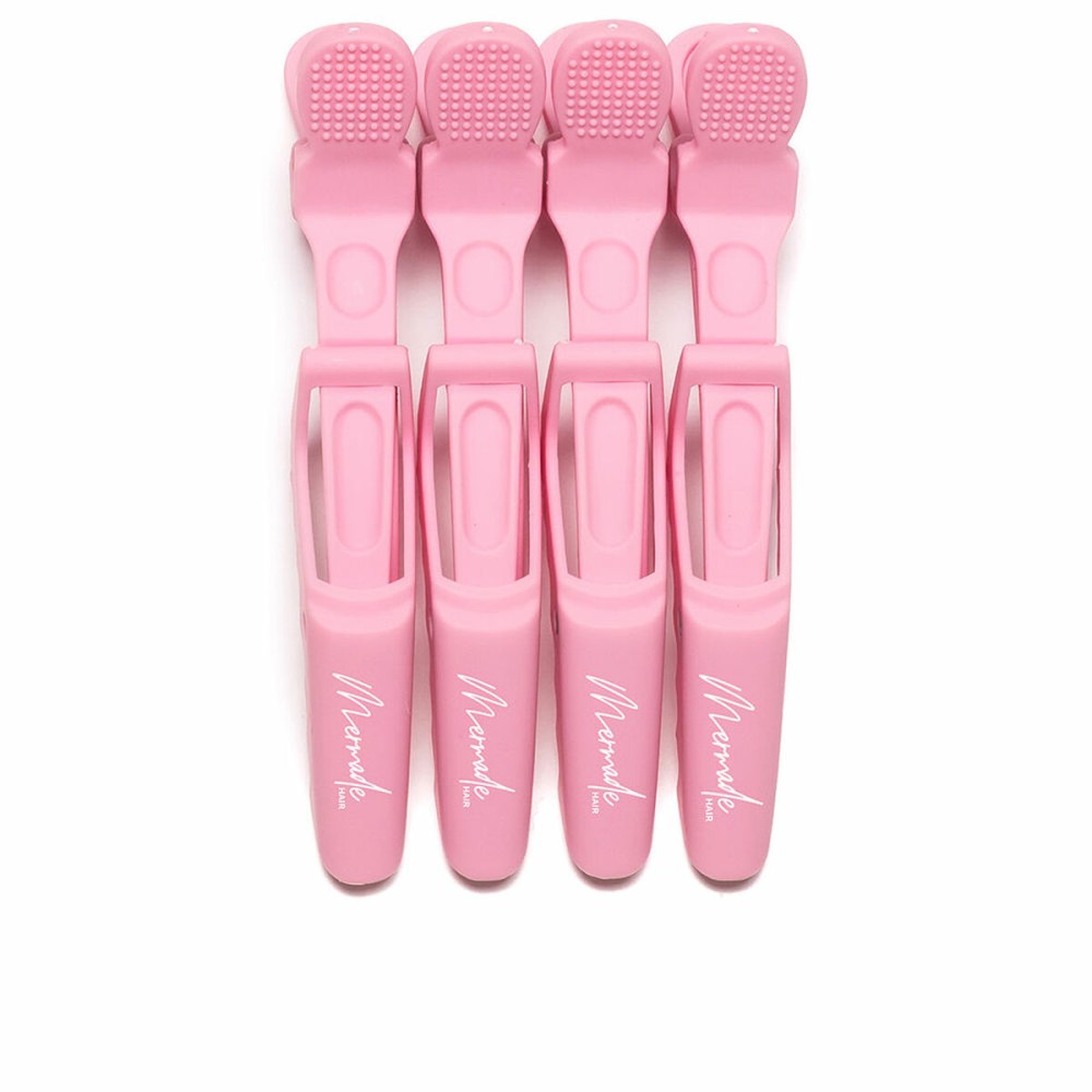 Pinces pour Cheveux Mermade   Rose (4 Unités)