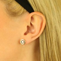 Earrings Buckley EST042 Metal