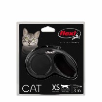 Laisse pour chat Flexi Noir XS