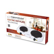 Plaque Électrique Esperanza EKH007W Blanc Noir 2500 W