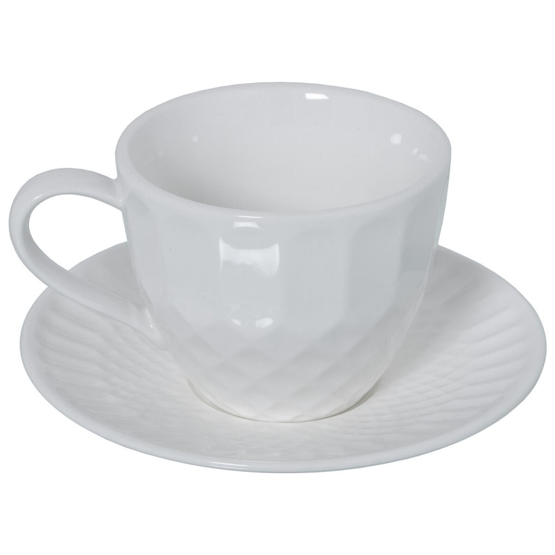 Ensemble de 6 tasses à café Alexandra House Living Porcelaine 200 ml