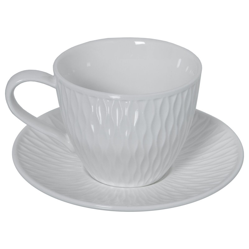 Ensemble de 6 tasses à café Alexandra House Living Porcelaine 200 ml