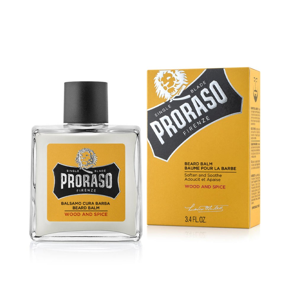 Bartbalsam Yellow Proraso Wood And Spice 100 ml