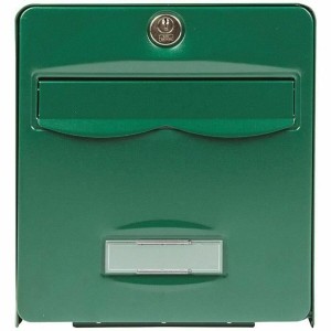 Boîte aux lettres Burg-Wachter   Vert acier galvanisé 36,5 x 28 x 31 cm