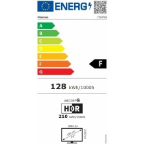 Smart TV Hisense 75A7KQ 75" 4K Ultra HD HDR QLED