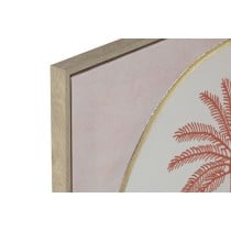 Cadre Home ESPRIT Beige Corail Palmiers Colonial 60 x 2,5 x 60 cm (2 Unités)