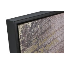 Painting Home ESPRIT Black Golden 83 x 4 x 123 cm (2 Units)