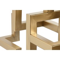 Candle Holder Home ESPRIT Golden Metal Modern 38 x 12 x 29 cm