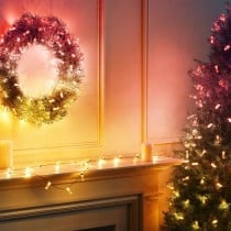 Wreath of LED Lights Twinkly TWKC200RGB-T Christmas 10 W Multicolour