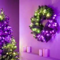 Wreath of LED Lights Twinkly GD20P4425P00 Christmas Multicolour