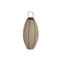 Candleholder Home ESPRIT Natural Jute Bamboo 40 x 40 x 80 cm