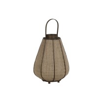 Kerzenschale Home ESPRIT natürlich Jute Bambus 36 x 36 x 48,5 cm