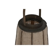 Bougeoir Home ESPRIT Naturel Jute Bambou 33,5 x 33,5 x 66 cm