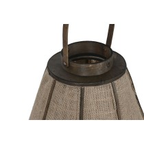 Candleholder Home ESPRIT Natural Jute Bamboo 41,5 x 41,5 x 57 cm