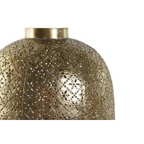 Kerzenschale Home ESPRIT Gold Metall Kristall 24 x 24 x 33 cm