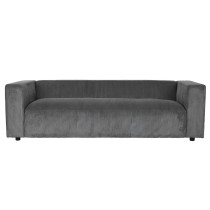 Canapé Home ESPRIT Gris clair Moderne 224 x 95,5 x 66,5 cm