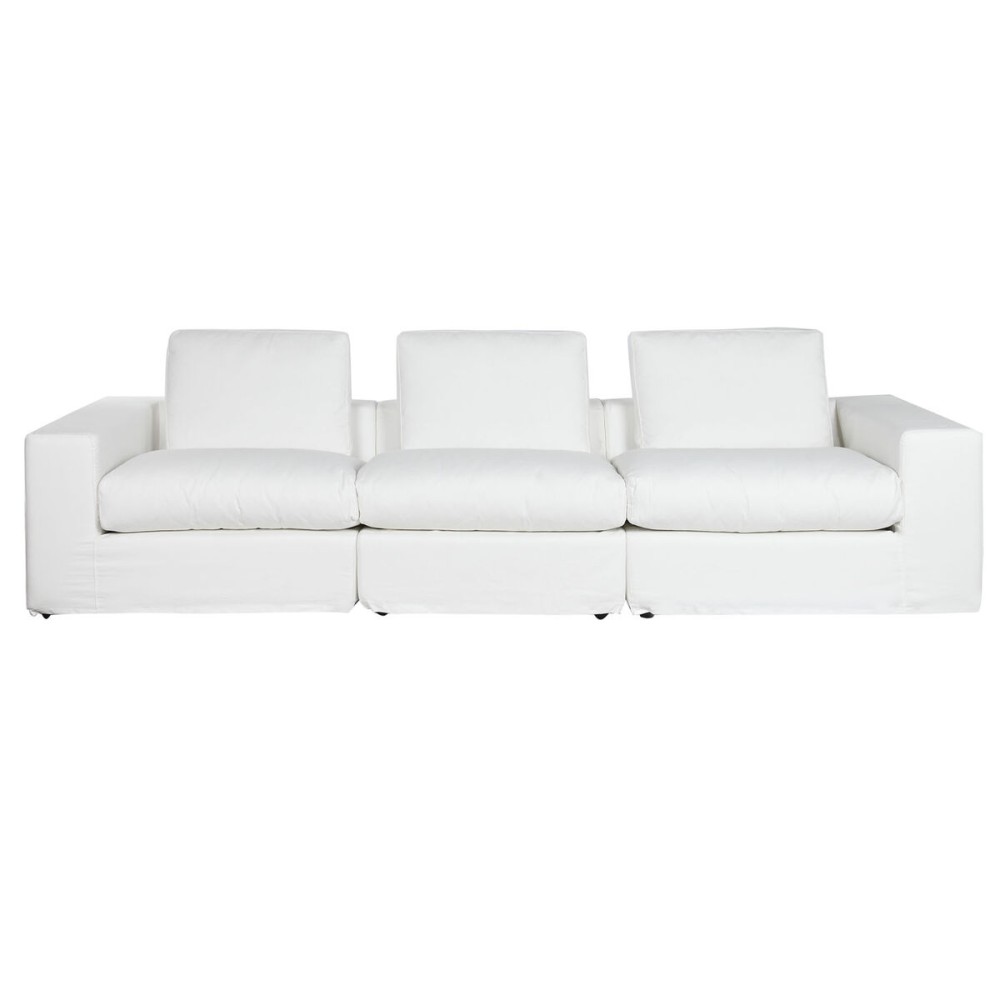 Canapé Home ESPRIT Blanc Moderne 286 x 95,5 x 57 cm