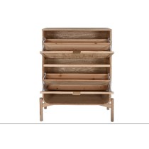 Shoe Rack Home ESPRIT Natural Tropical 76 x 29 x 100 cm