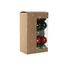 Weihnachtsbaumkugeln Home ESPRIT Bunt PVC 18 x 12 x 30 cm (30 Stücke)