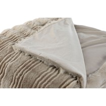 Blanket Home ESPRIT Beige 220 x 240 x 1 cm