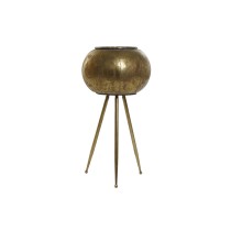 Planter Home ESPRIT Golden Metal Modern 30 x 30 x 60 cm