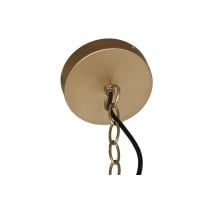 Ceiling Light Home ESPRIT Golden Natural Wood Metal 70 x 70 x 157 cm