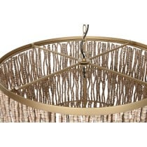 Suspension Home ESPRIT Doré Naturel Bois Métal 70 x 70 x 157 cm