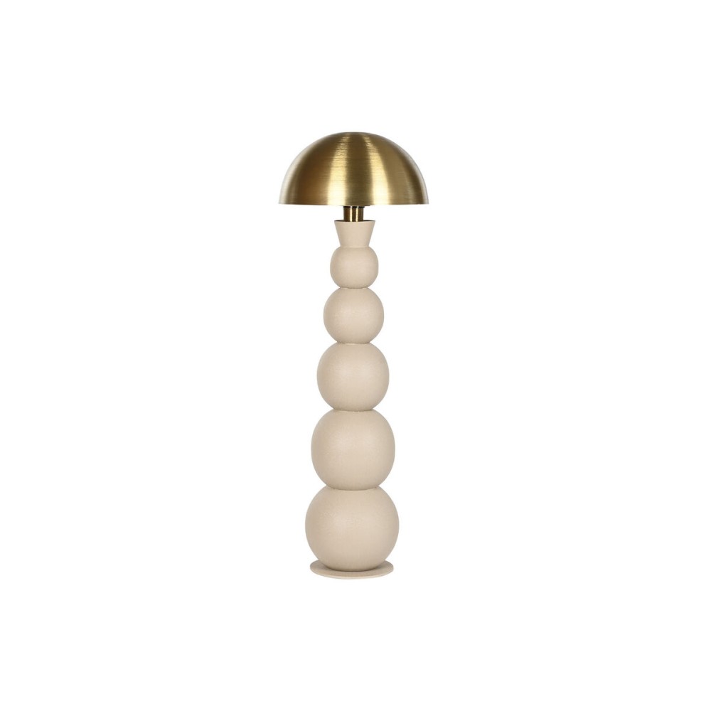 Stehlampe Home ESPRIT Creme Gold 220 V 31 x 31 x 92 cm