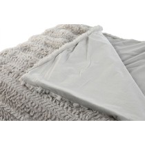 Blanket Home ESPRIT Light grey 220 x 240 x 1 cm