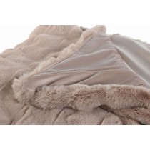 Blanket Home ESPRIT Light Pink 220 x 240 x 1 cm