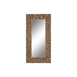 Wall mirror Home ESPRIT Brown Modern 91 x 4 x 183 cm