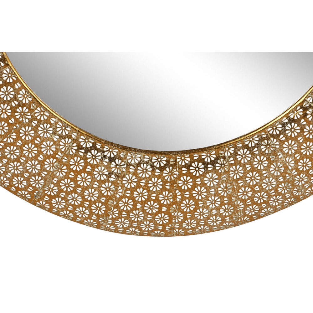 Wall mirror Home ESPRIT Golden Arab 76 x 4,5 x 76 cm