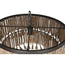 Ceiling Light Home ESPRIT Brown Natural Wood Metal 50 W 61 x 61 x 117 cm