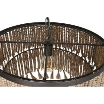 Suspension Home ESPRIT Marron Naturel Bois Métal 50 W 61 x 61 x 117 cm