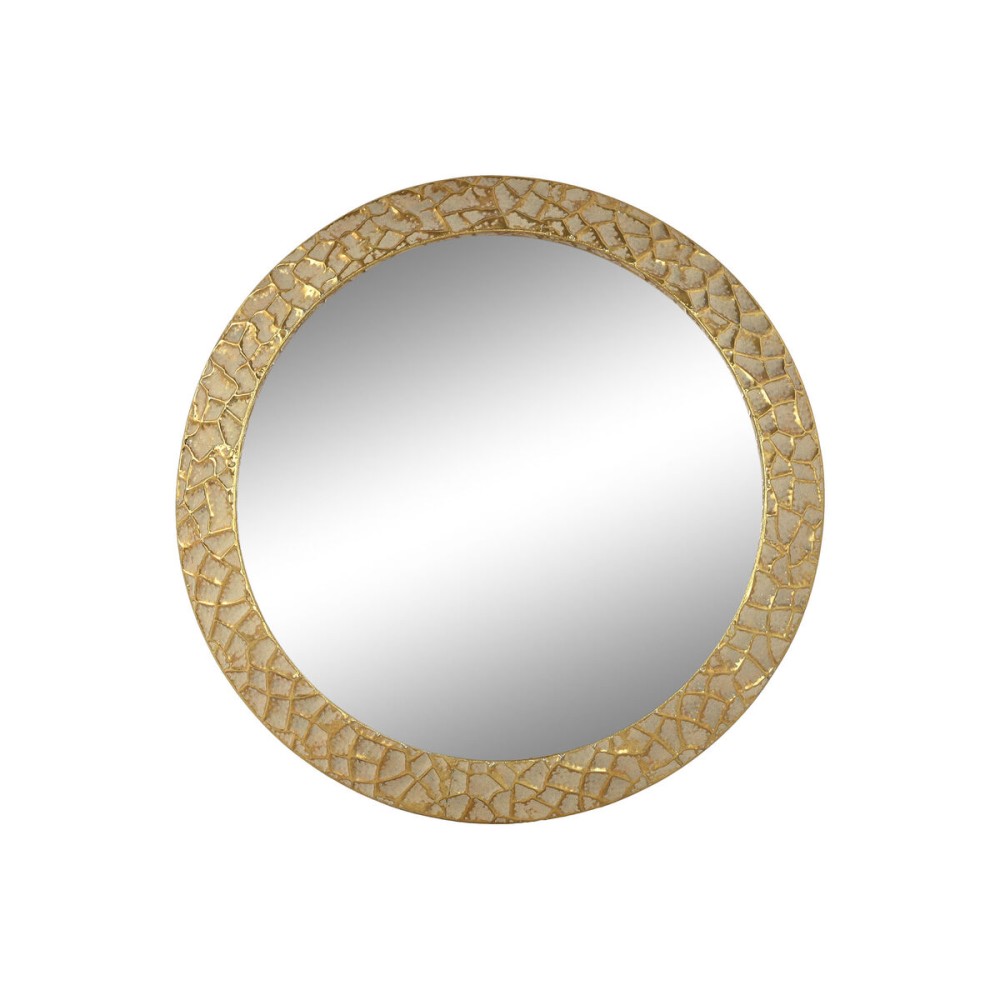 Wall mirror Home ESPRIT Golden Modern 78,5 x 5,5 x 78,5 cm