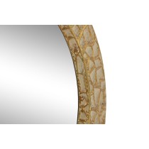 Wall mirror Home ESPRIT Golden Modern 78,5 x 5,5 x 78,5 cm