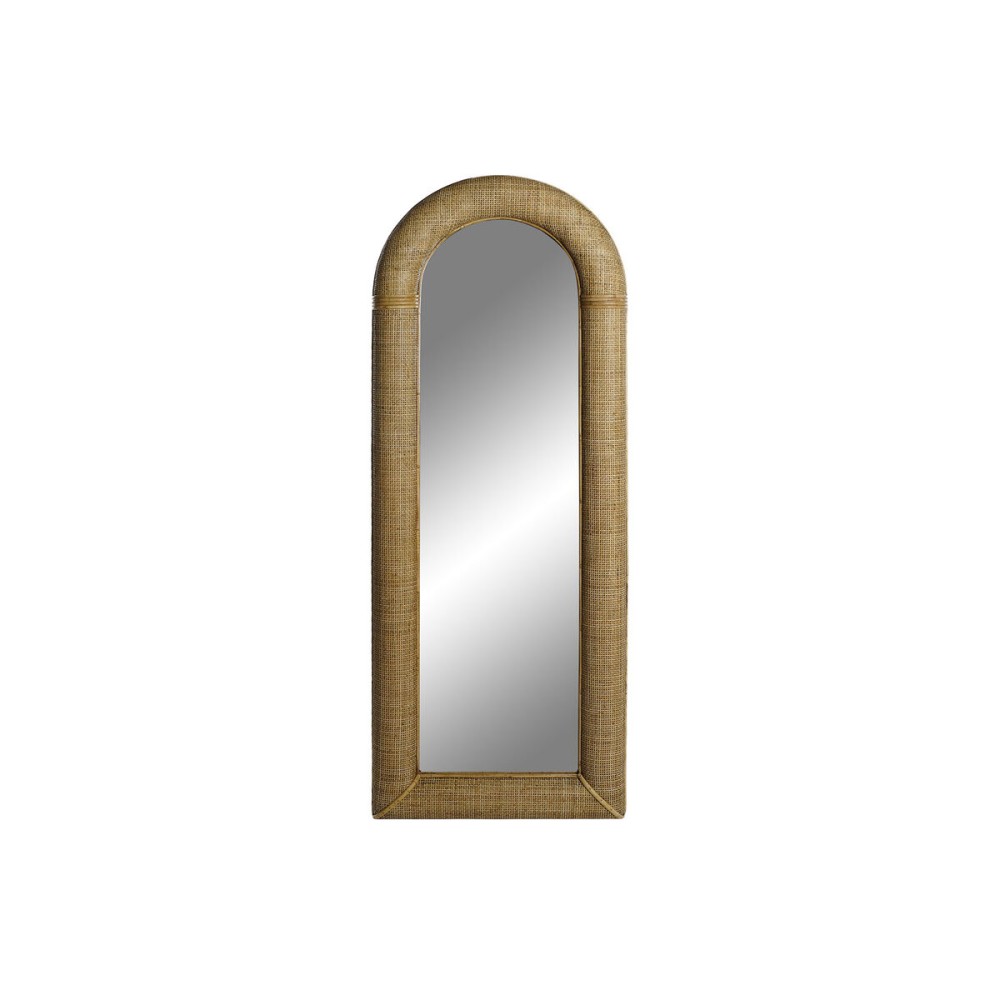 Wall mirror Home ESPRIT Natural Tropical 60,5 x 6 x 161 cm