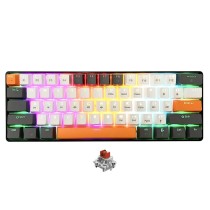 Clavier Media Tech MT1258 Noir Multicouleur Graphite