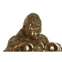 Deko-Figur Home ESPRIT Gold Harz 24 x 16 x 33,5 cm