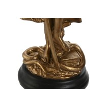 Decorative Figure Home ESPRIT Golden Silver Resin 8,5 x 7,5 x 25 cm (2 Units)