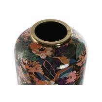 Vase Home ESPRIT Bunt Metall 25 x 25 x 70 cm