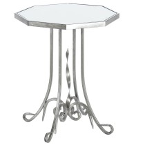 Table d'appoint Alexandra House Living Argenté 48 x 60 x 48 cm