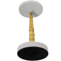 Candle Holder Alexandra House Living Gold Aluminium