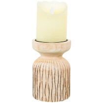 Candle Holder Alexandra House Living Wood