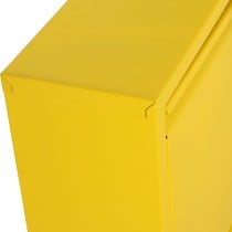 Shoe Rack Alexandra House Living Yellow 50 x 170 x 15 cm 5 drawers