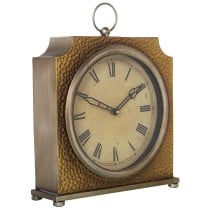 Table clock Alexandra House Living Golden Metal 31 x 33 x 9 cm