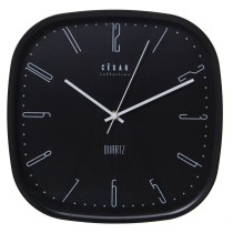 Horloge Murale Alexandra House Living Noir Acrylique Plastique 30 x 30 x 4 cm