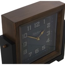 Horloge de table Alexandra House Living Marron Métal 34 x 34 x 10 cm