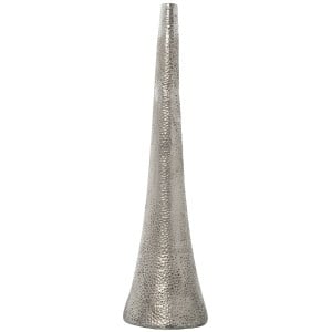 Vase Alexandra House Living Silver Resin Plastic 19 x 69 x 19 cm